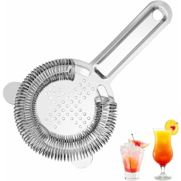 Cocktail sil i rostfritt stål för bartenders