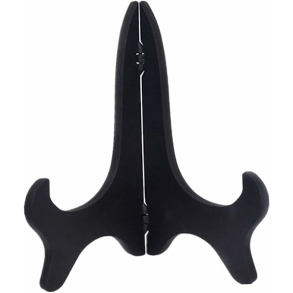 Foldbar Staffeli Stativ Plade Stativ Plade Fotoholder Fotoholder - Sort, 6