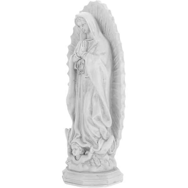 Katolske gaver Harpiks Religiøs Bedende Jomfru Maria Statue The Ble