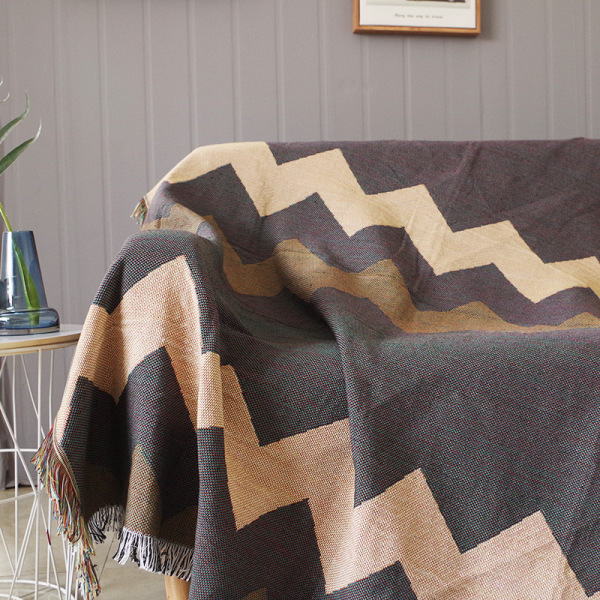 Sofffilt Dekorativ Stolsskydd Vacker för Soffa, Säng, Campingfilt, Resa (160 x 220 CM)