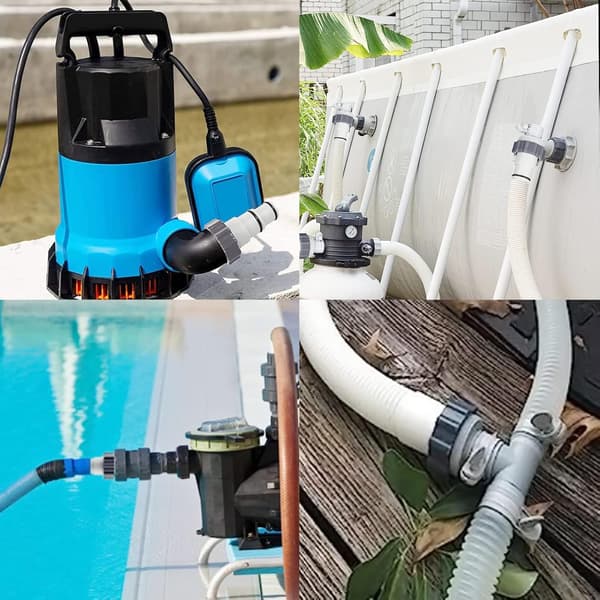 Pool Slange Adapter, Intex Udskiftning Slange Adapter, med Gevind, Egnet til