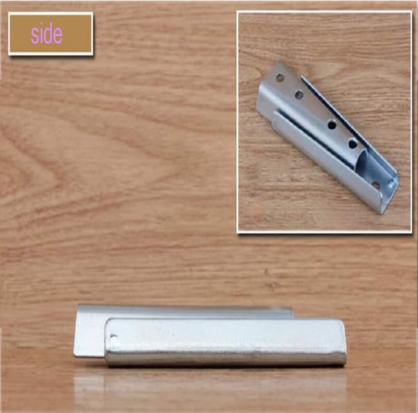 4 Par Sänggavel Väggfästen Hängande Möbelanslutningar? Metall Segmenterad Soffanslutning kompatibel Soffa, Säng