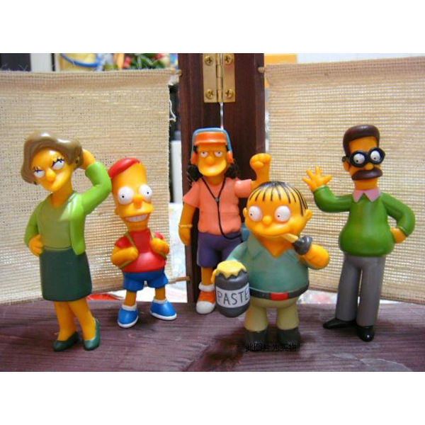 14 pakke Simpsons actionfigurer