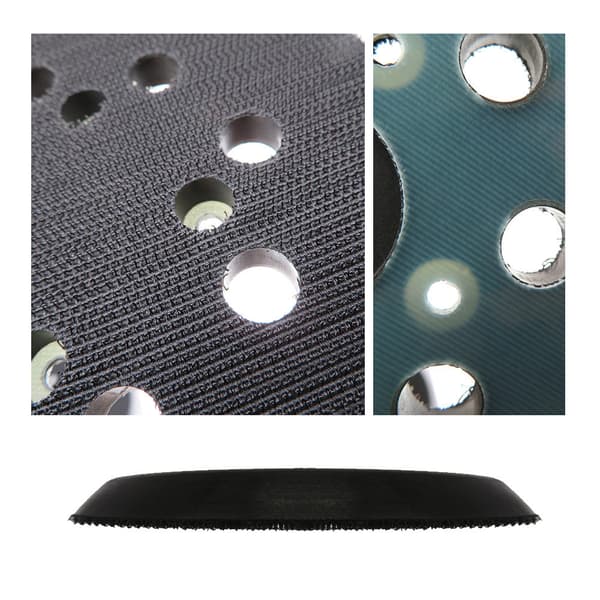 123mm bakplate 8 hull vektskiver 5 tommers slipeplate for ,