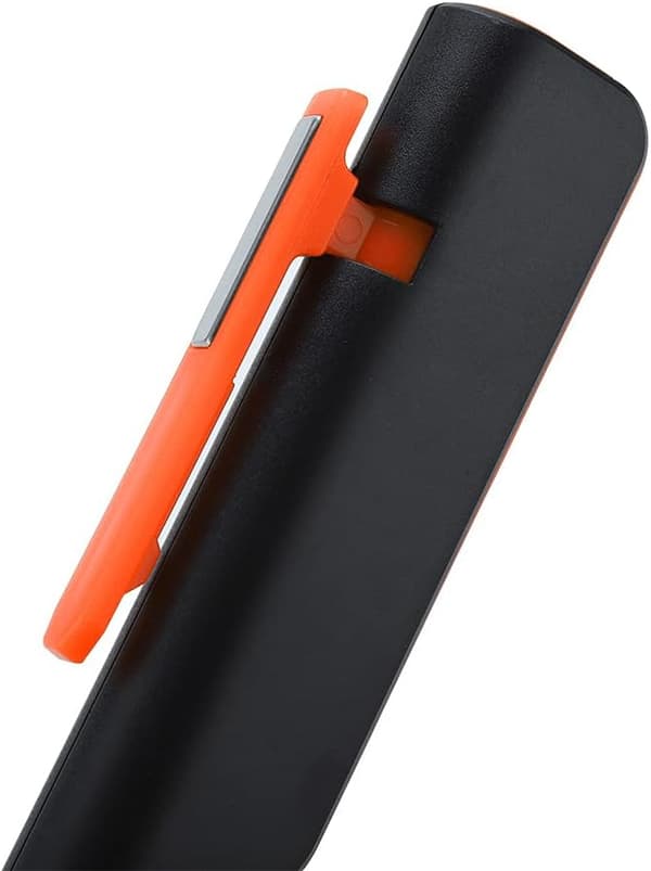 Tasku Pen -työvalo, USB-ladattava COB LED -taskulamppu, pidike