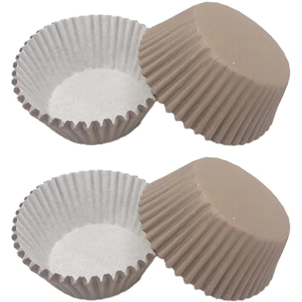 Cupcake liners - standardstorlek Cupcake wrappers att använda för kastruller eller bärare