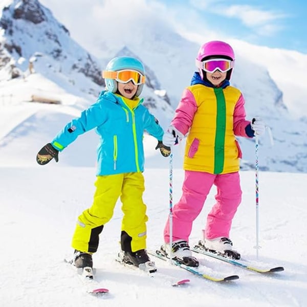 Barnevotter Vinter Snøhanske Vanntett Varm Fleece K