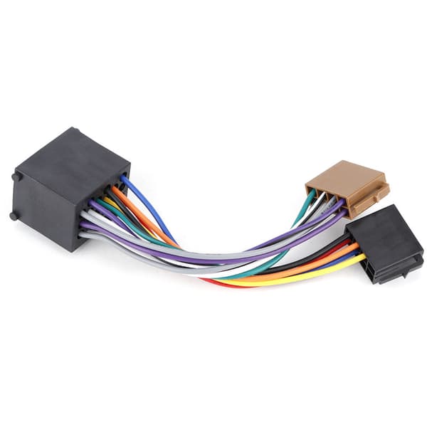 Bilradioadapter Stereokabel ISO-kontakt Passar kompatibel E36 E46 E39