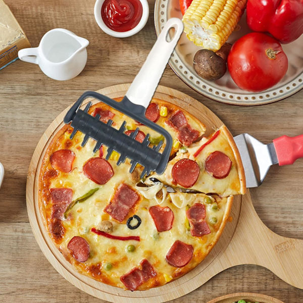 2-pack pizzabakels stippler pizzabakels rulle pizzabakels docker pizzabakels