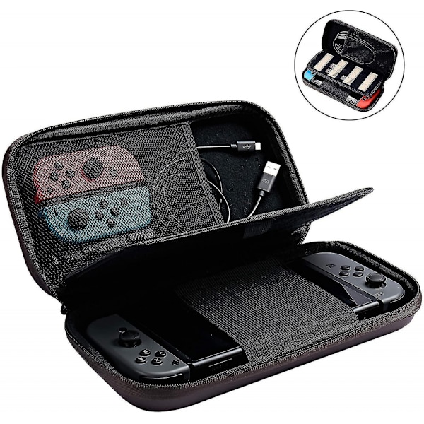 Switch-fodral för Nintendo Switch och Switch Oled, resefodral för Switch med präglad Legend Of Zelda Breath Of The Wild, bärbar Switch-väska