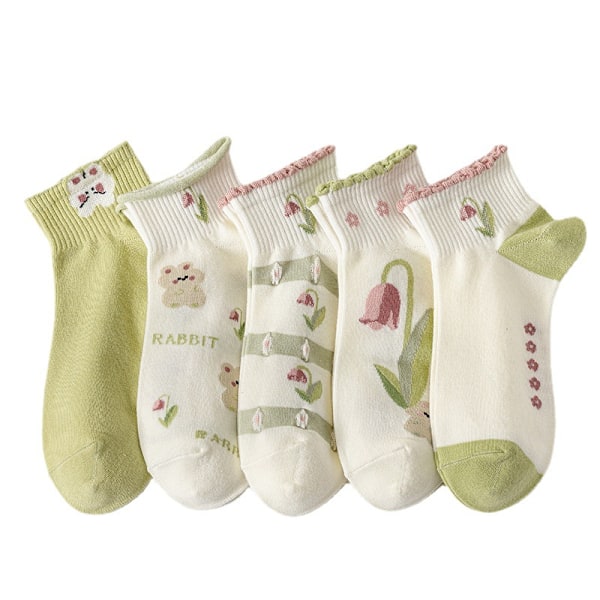 5 pairs of women's socks