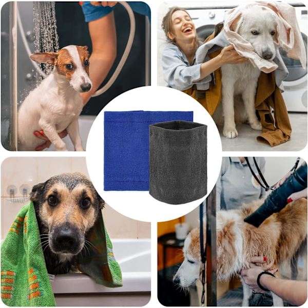 2 stk. Hunde Snood Halsvarmer, Hunde Ørevarmere Støjbeskyttelse, Ingen Flap Øre