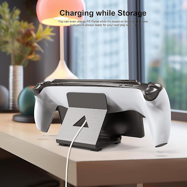 Skrivbordsställ för spelkontroll, kompatibel med Ps Portal/asus Rog Ally/steam Deck/switch, speltillbehör spelkontrollhållare