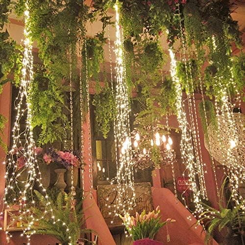 Lysgren grenlys Plug in Fairy String Lights 9.8Ft 300leds Twinkle St