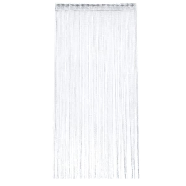 Repgardin 100*200cm Vit Tillämplig vardagsrum sovrum