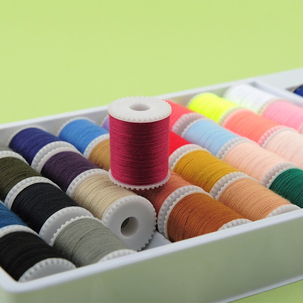 Ompelulanka, 60 kpl ompelulankaa värien ompelulanka setti polyester ompelukone lanka kelat lanka ompeluun, saumureille
