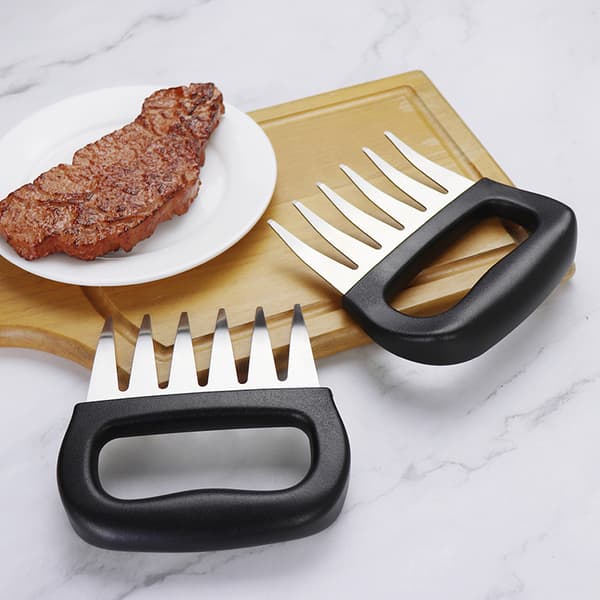 2 stk. rustfrit stål bjørnekløer