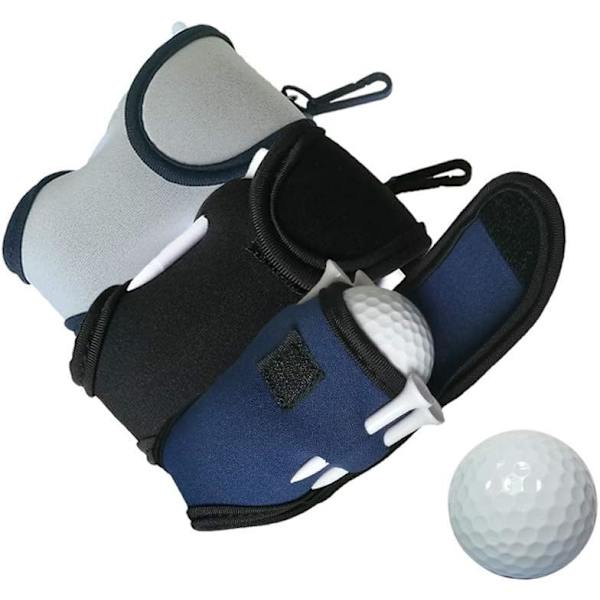 Golfbolde og tees holder pung taske opbevaringspose