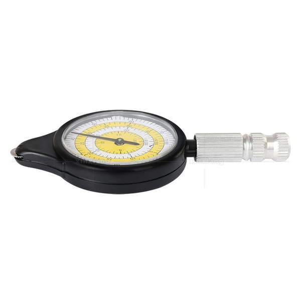 2 stk. Kortmåler Odometer Multifunktion Kompas Curvimeter Enhed, sølv
