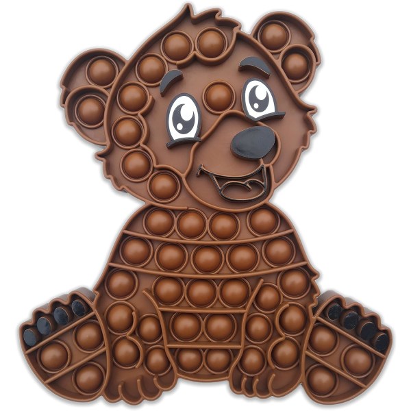 Dr.Kbder Pop Its Party Favors Bear Animal Sensory Montessori Toy Idea Fidge