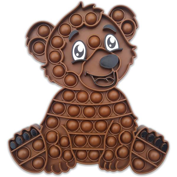 Dr.Kbder Pop Its Party Favors Björndjur Sensorisk Montessori Leksak Idé Fidget