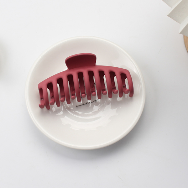 12 stk. store hårklemmer til kvinder, matte banan clips, kraftige klemmer, hår