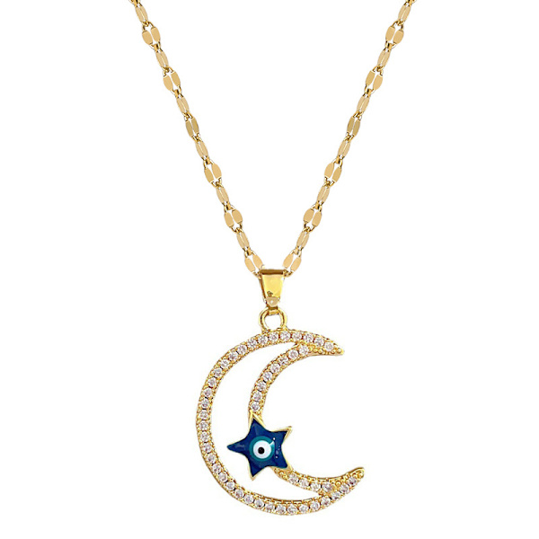Nio planeter hänge halsband Sailor Moon Guardian Star Clavicle halsband,