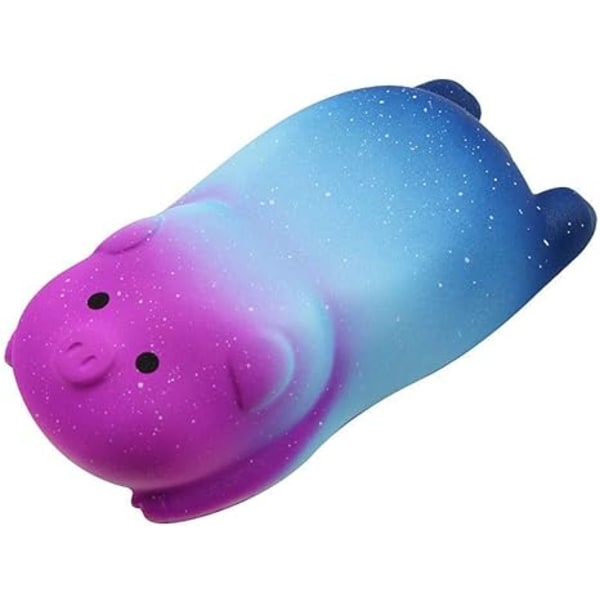 Liten håndleddsstøtte musematte, mini søt ergonomisk musematte minneskumdesign grisformet håndleddsstøttepute hvilepute matte (stjernehimmel) 13*7*3cm