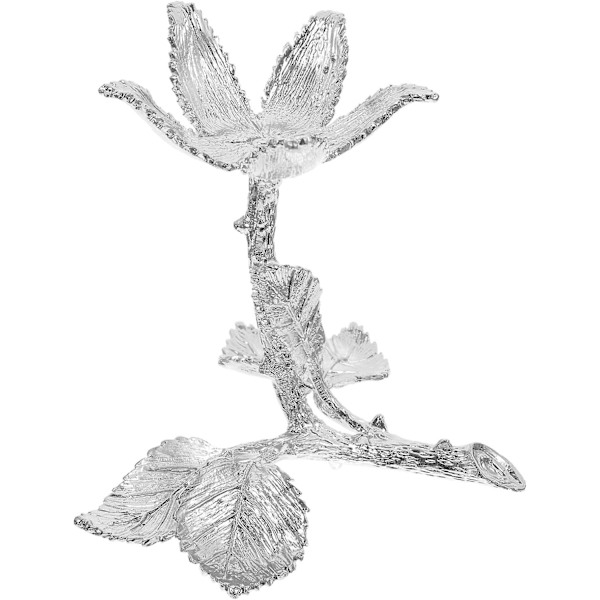 Rosenkristallklotställ Kristallklotstativ Bas Rosenblomma Forma