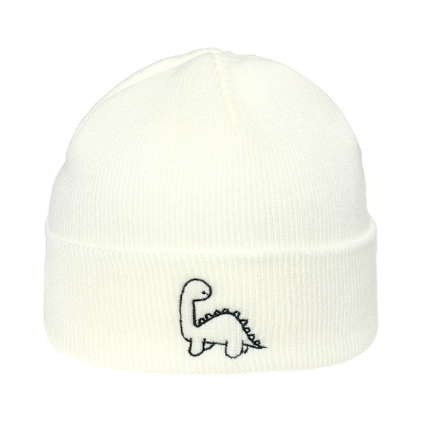 Baby Beanie Söt Småbarns Vintermössa Stickad Pojkar Flickor Varm 2 Pack Barn Broderade Mössor Mössa för 0-3 År