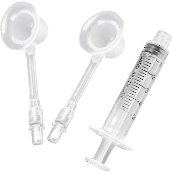 2 st Nippel Aspirator Korrigering Matning Sugning För Platt Invändig Retraktion
