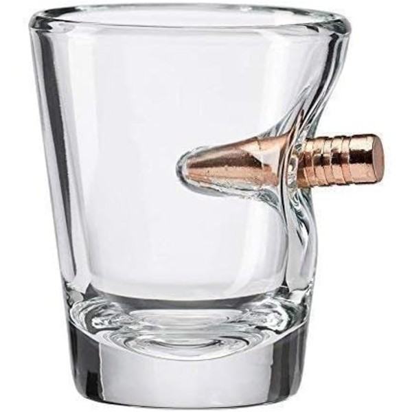 Shotglas med kula design - 2oz | 55ml 5*6cm Klar