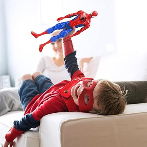 Marvel Hasbro Titan Hero Series Spider-Man Actionfigur - 30CM - Samlarobjekt för barns födelsedagspresent