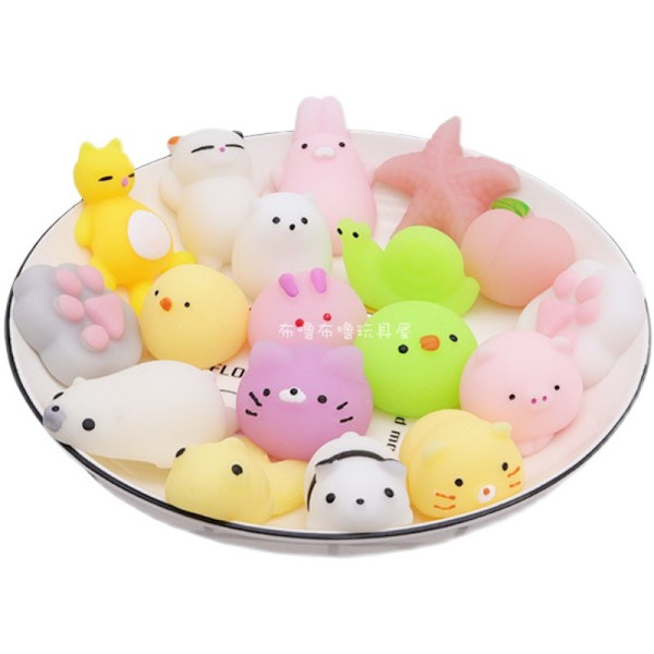 Leksak 24 st Party Favors Mochi Leksak Kawaii squishies Mochi Stress Re