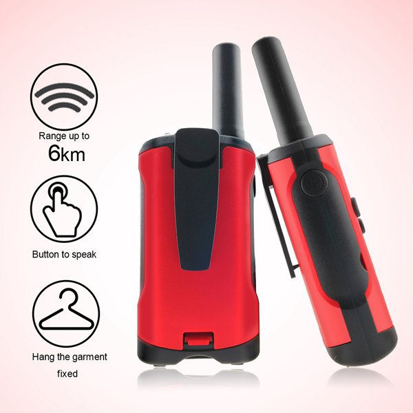 Leksaker Barn 4-12 År Walkie Talkies Pojkar Flickor 8 Kanaler Lcd Disp