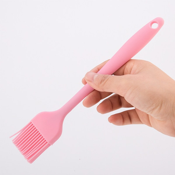 Premium silikone-bagepensel, 3,5*21CM, pink