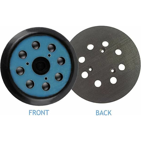 5\" 8-hulls slipebase og slipeplate for slipemaskin