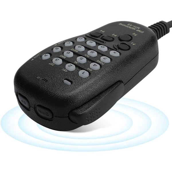 Håndholdt Mikrofon, MH-48 DTMF 6PIN Håndholdt Mikrofon Håndmikrofonudstyr Kompatibel med Yaesu Radiostation