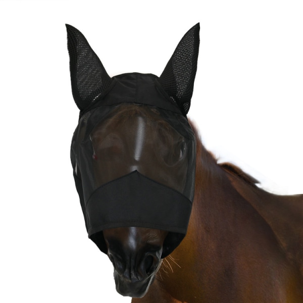 Horse Fly Mask Anti UV Horse Mask, Riding Fly Masks UV Protection, Horse Fl