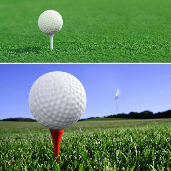 Golf-harjoituspallot sisä- ja ulkokäyttöön lapsille ja golfaajille (valkoinen) -