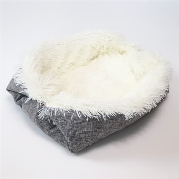 1 st Dual Use Plush Pet Mat Multifunktionell Vinter Varm Kattmatta S
