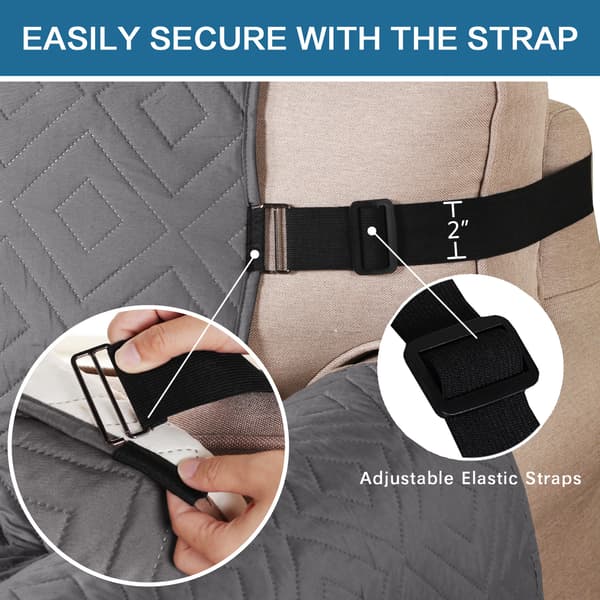 Sofaovertrekk Reversibelt Sofaovertrekk Vannbestandig Sofaovertrekk med Skum
