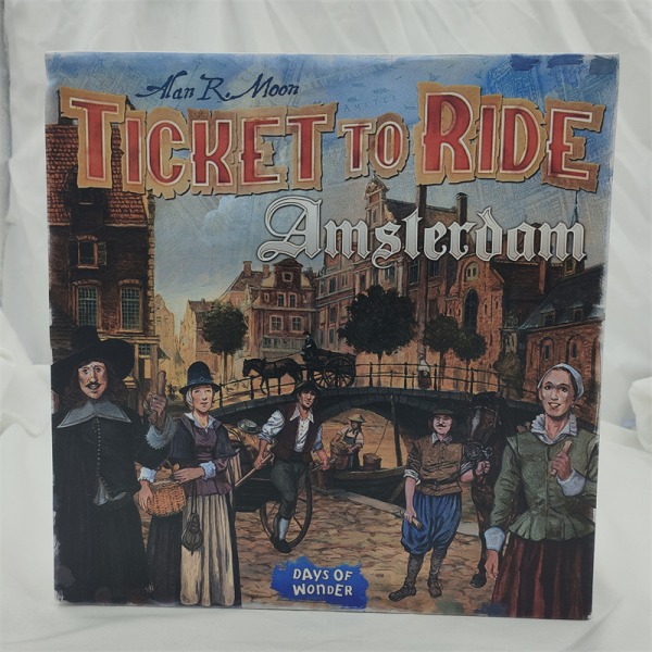 Lippu Ride Amsterdamin lautapeliin, perhelautapeliin, lautapeliin