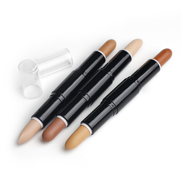 3 stk. Stick Women Makeup Supplies Plast Miss Cosmetics Dobbelthode