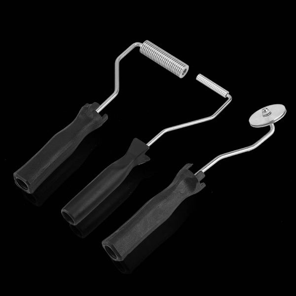 3 st Bubbler Roller, Bubble Paddle Tool, Aluminiumlegering Fiberglas, Kit för