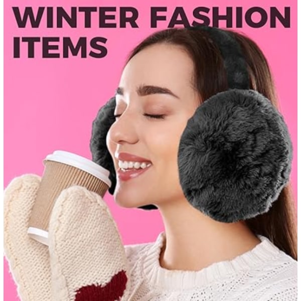 Ear Muffs Winter Women Men Soft Earmuffs Cute Ear Covers Cold Wea