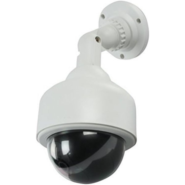1 X Fake Dummy Security CCTV kamera Vandtæt IR LED blinkende lys Flashi