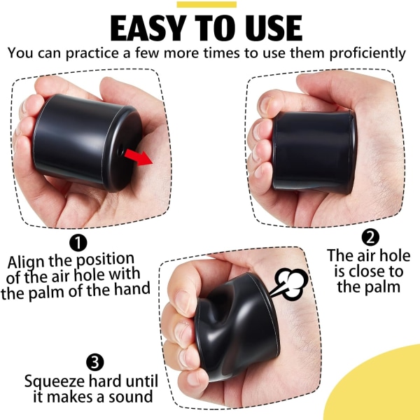 4 stjärtmaskiner Fjärt Prank Toy Fjärt Ljudmaskin Fjärt Ljud