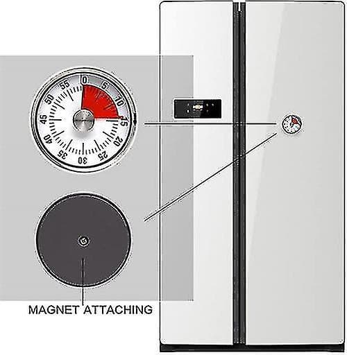 Magnetisk kökstimer - Visuell timer för barn köksverktyg
