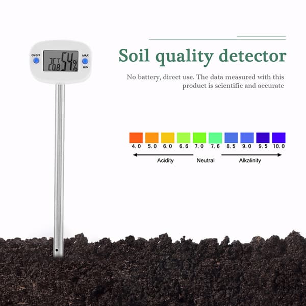 Digital jordhygrometer fugtighedstester plantetester plantetester hygrometer